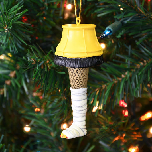 Broken Leg Lamp - A Christmas Story Movie Parody Christmas Ornament 6243