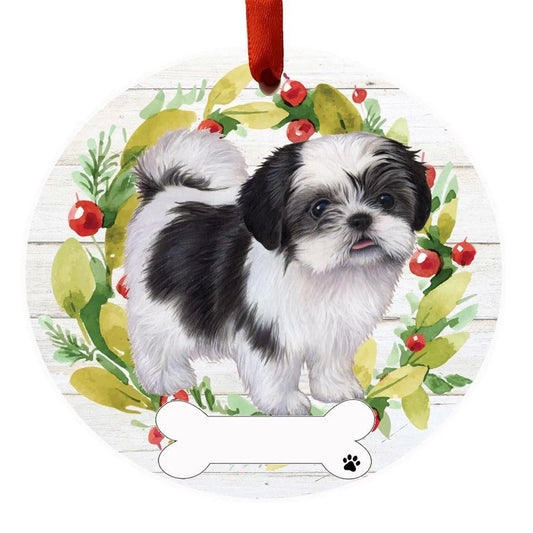 E&S Dog Christmas Ornament (Shih Tzu) 550-38 FB