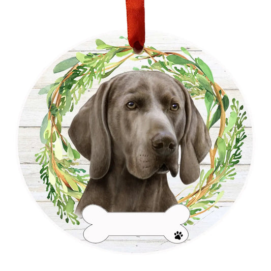 E&S Dog Christmas Ornament (Weimaraner) 550-54