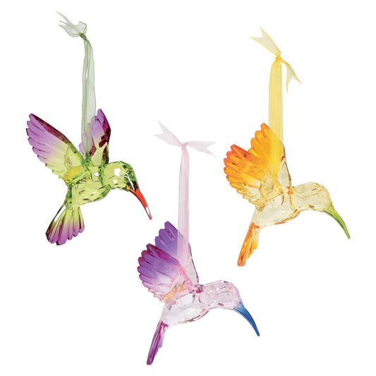 Acrylic Hummingbird Christmas Ornaments 6006058