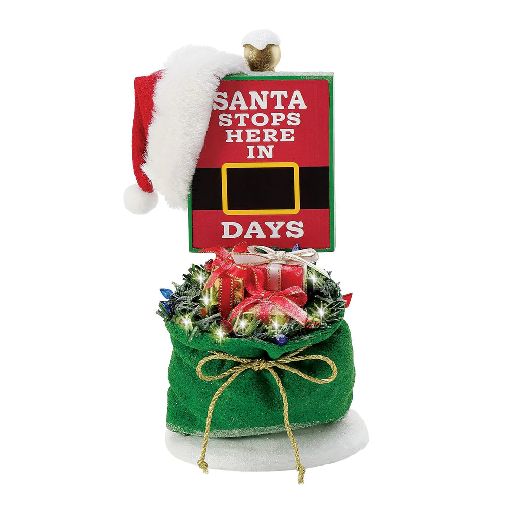 Santa Stops Here Sign 6014783