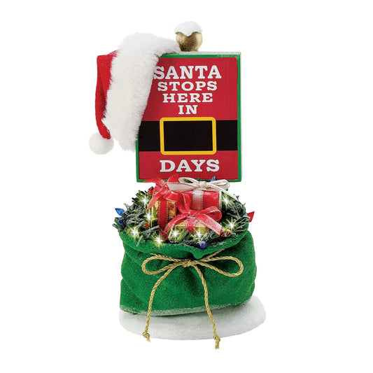 Santa Stops Here Sign 6014783