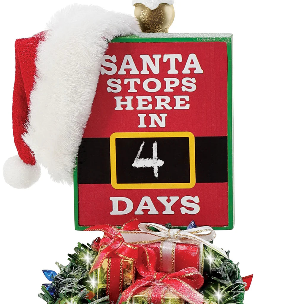 Santa Stops Here Sign 6014783