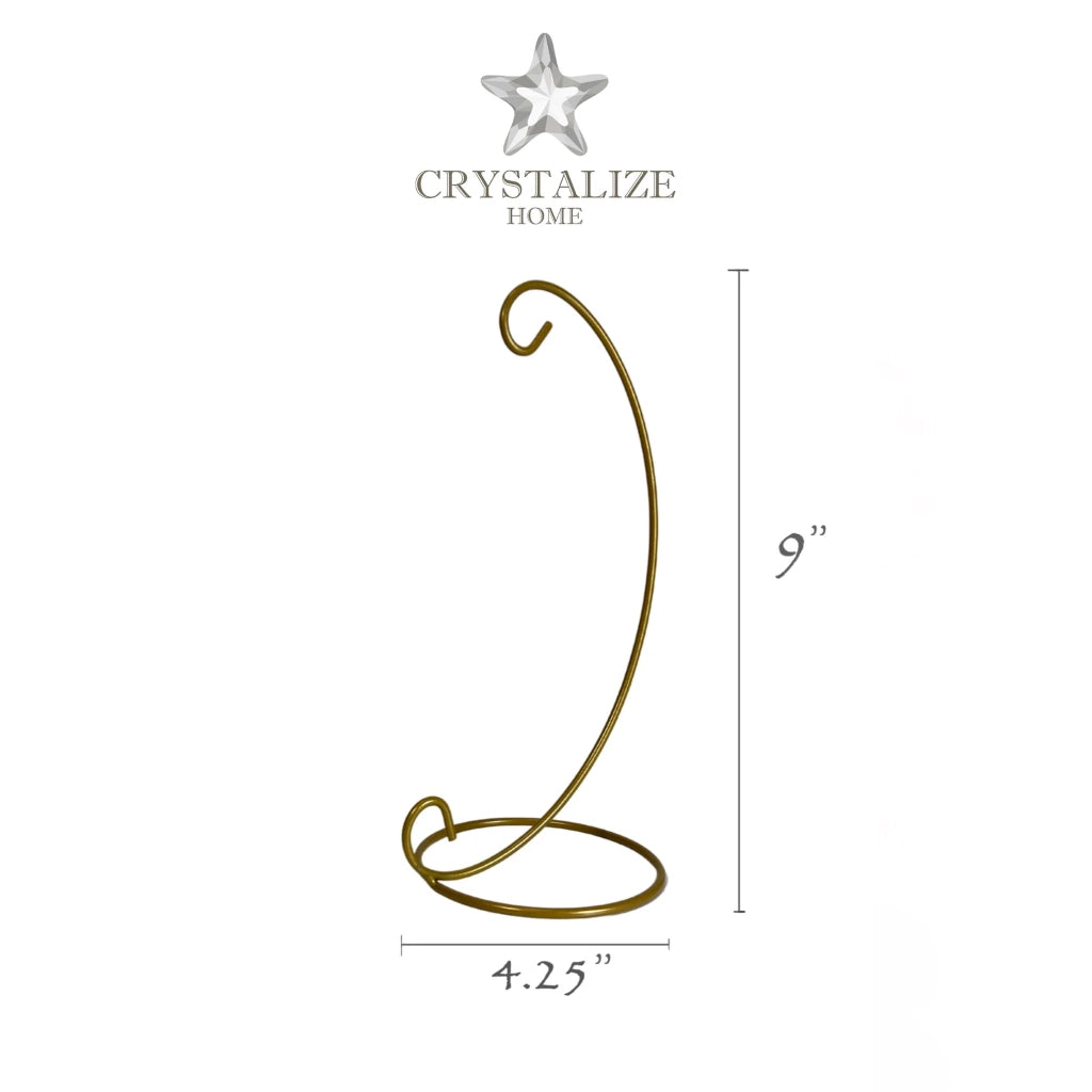 9" Gold Stand Ornament Holder DS209G