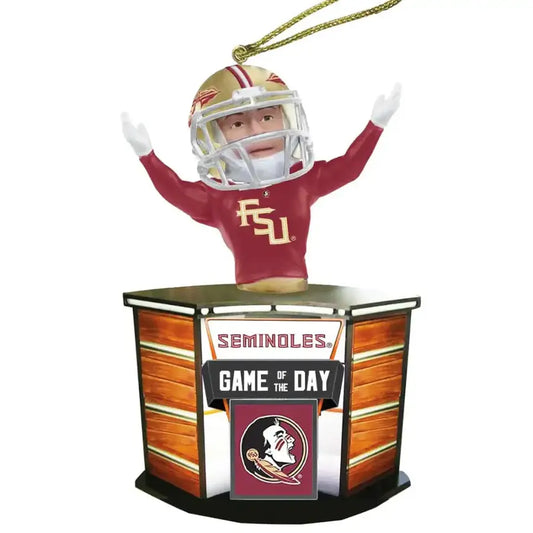 Florida State Seminoles 4" Game of the Day Ornament FLS046