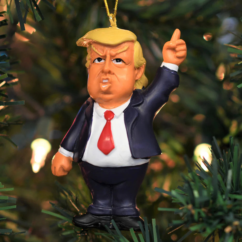 Donald Trump Christmas Ornament 9811