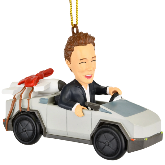 Elon Musk Space Man Christmas Ornament 41679