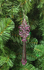 4.5" Purple Acrylic Fleur De Lis Ornaments 5183017