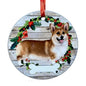 E&S Dog Christmas Ornament (Welsh Corgi) 550-100