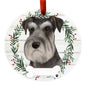 E&S Dog Christmas Ornament (Schnauzer) 550-105