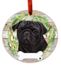 E&S Dog Christmas Ornament (Pug) 550-32