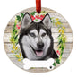 E&S Dog Christmas Ornament (Siberian Husky) 550-40
