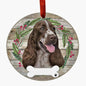 E&S Dog Christmas Ornament (Springer Spaniel) 550-42