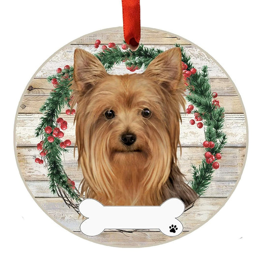 E&S Dog Christmas Ornament (Yorkie) 550-46