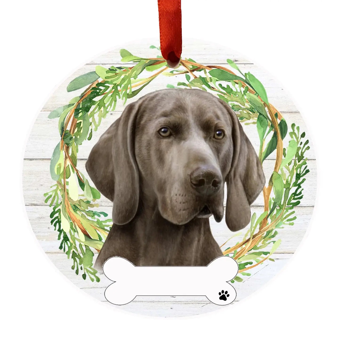 E&S Dog Christmas Ornament (Weimaraner) 550-54