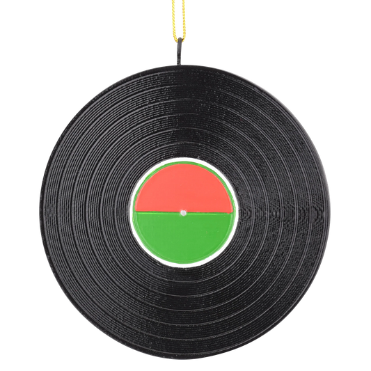 Personalizable Record Turntable Music Christmas Ornament 5796