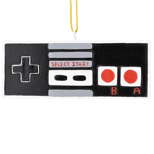 Retro Video Gamer Controller Christmas Ornament 5970