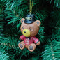 3" FAO Schwarz Teddy Bear Ornament 6009090