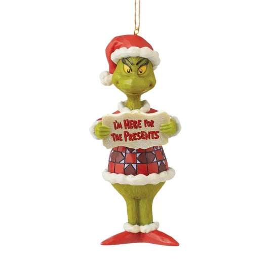 The Grinch, I'm Here for the Presents, Christmas Ornament 6010788