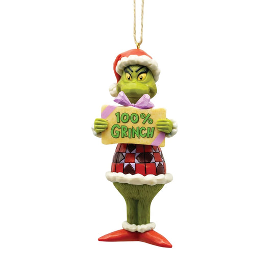 The Grinch, 100% Grinch, Christmas Ornament 6012712