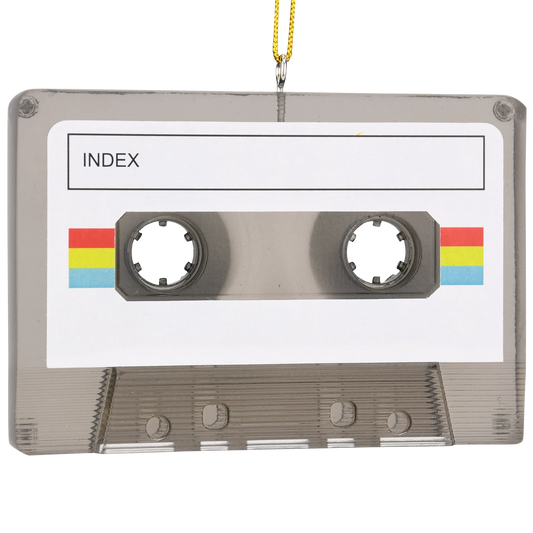 Cassette Tape Customizable Christmas Ornament 6021