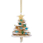Faux Driftwood Tree With Sea Glass Ornament 877-16