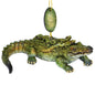 Gator w/ 3 Baby's on Her Back Ornament 878-37