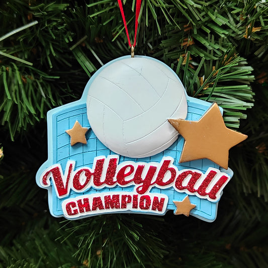 Volleyball Champion Ornament A1911