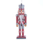 6" Pink & Silver Glitter Nutcrackers F2193