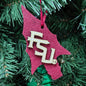 FSU Felt Arrowhead Ornament FLS042