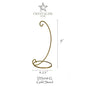 Gold Stand-Ornament Holder DS209G