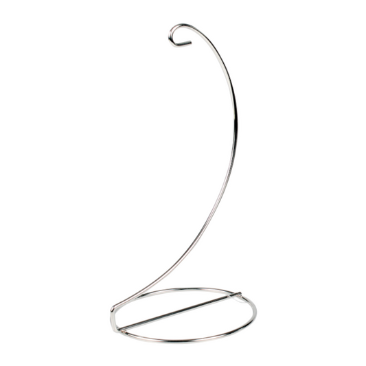 9" Silver Stand Ornament Holder KKDISP05