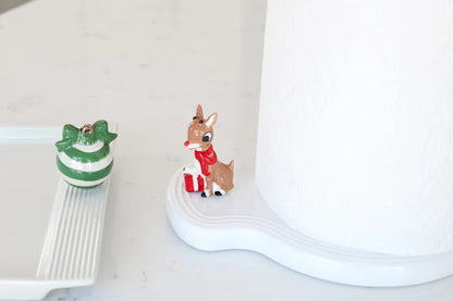 Pinstripes Melamine Paper Towel Holder MEL11