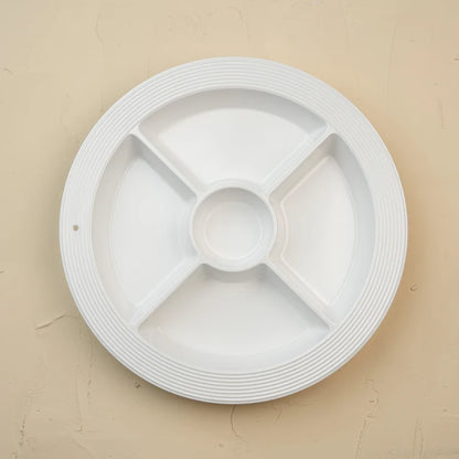 Pinstripes Melamine Divided Dish MEL16B