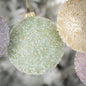5" Multicolor Beaded, Jeweled & Glitter Ball Ornaments OR10606