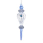 Lavender & Clear Acrylic Finial Ornament T3434