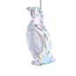 Clear Acrylic Penguin Christmas Ornament T3496