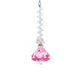 Acrylic Pink Drop Ball, Diamond & Teardrop Ornaments T3691