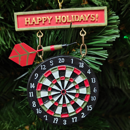 Dart Board, Bowling, and Billiards Ornaments W1737