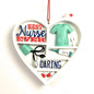 Best Nurse Ever Nurses Tree Ornament MX175944