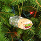 Burrito Wrapped in Tin Foil Food Christmas Ornament 0320