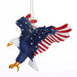 4.5" Stars and Stripes Eagle Ornament C8296