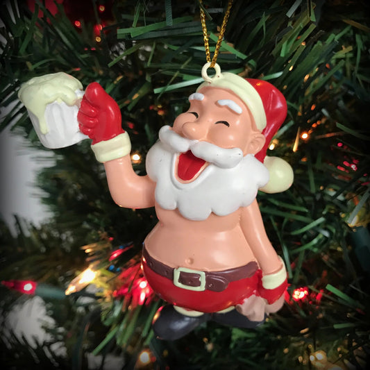 Celebration Santa™ - Beer Time Santa Claus Christmas Ornament 1389