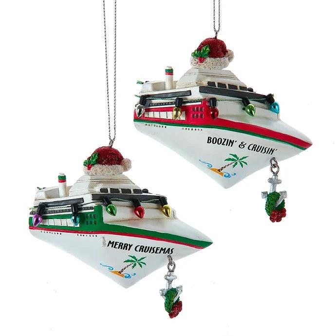 Cruise Chip Christmas Ornaments D4437