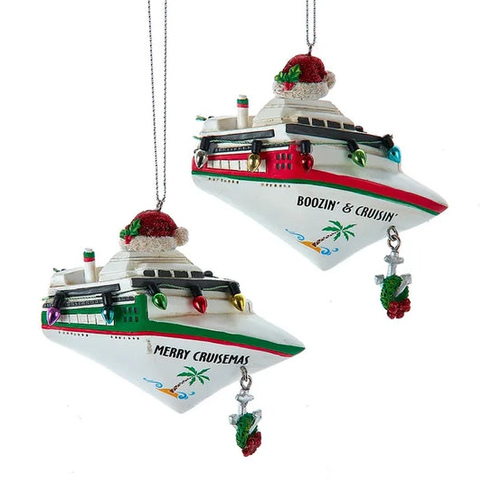 Cruise Chip Christmas Ornaments D4437