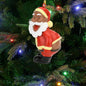 Mooning Santa Claus Christmas Ornament - Dark Tone 0139