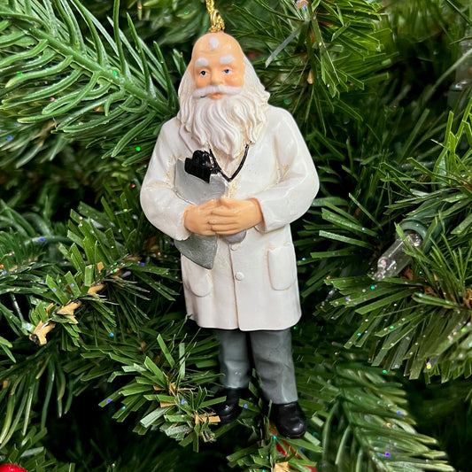 Doctor Santa Ornament 86047