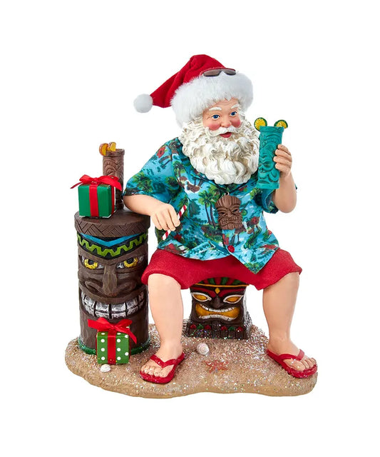 Tiki Beach Santa FA0164