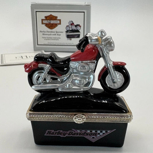 Harley-Davidson Sportster Motorcycle with Key Hinged Box 34813-0