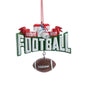 3 Sports Ornaments, Baseball, Football & Soccer J8563